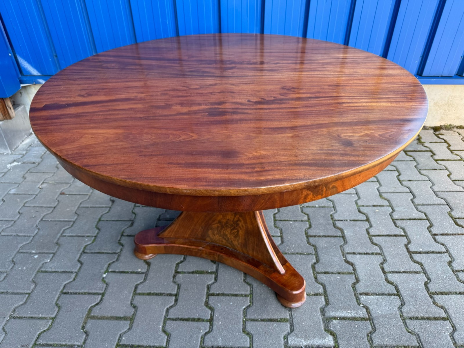 ANTIKER ESSTISCH TISCH FRÜHES 19 TES JHDT MAHAGONI BIEDERMEIER TISCH