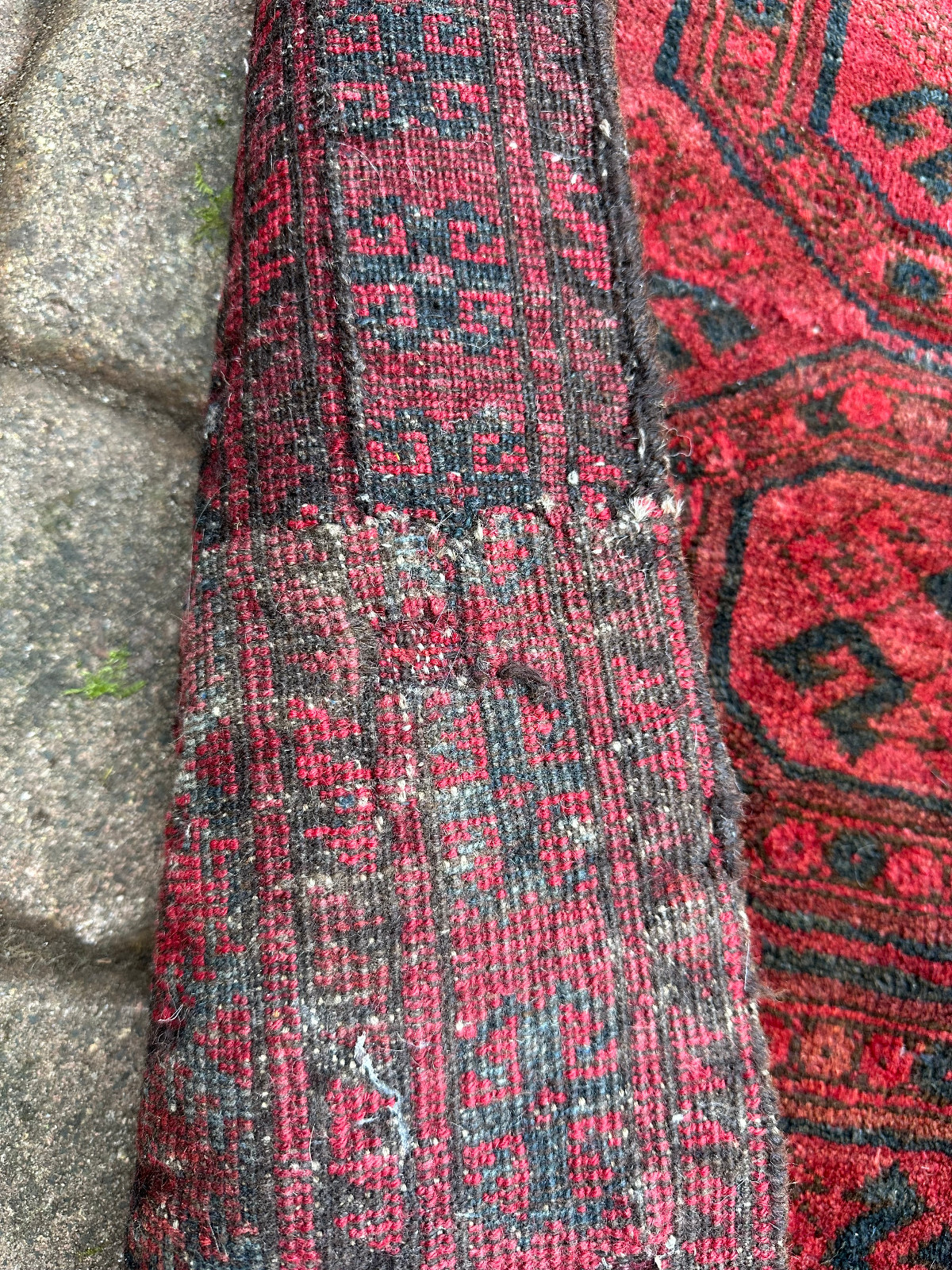 ALTER TURKMEN TEPPICH ORIENTTEPPICH WOLLE HANDGEKNÜPFT 180x137cm – Bild 14