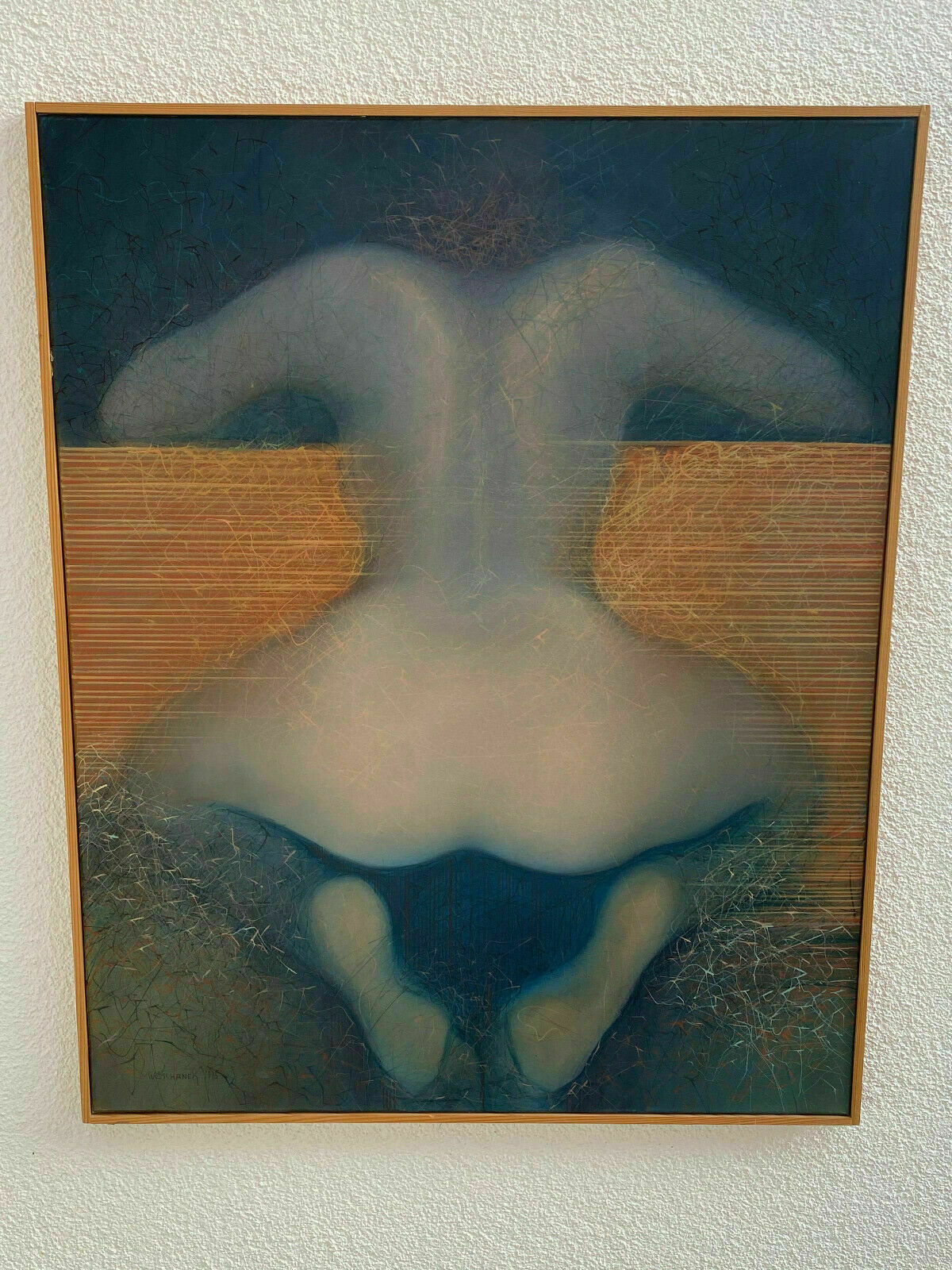 ÖLGEMÄLDE AKT EROTIK GEMÄLDE AUF LEINWAND AKT No 3 WERNER RISCHANEK (1943) – Bild 3