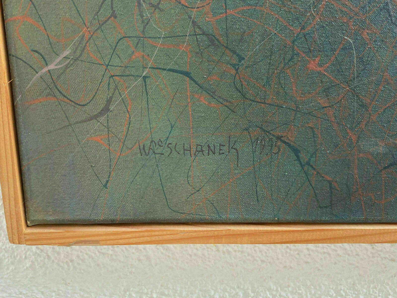 ÖLGEMÄLDE AKT EROTIK GEMÄLDE AUF LEINWAND AKT No 3 WERNER RISCHANEK (1943) – Bild 4