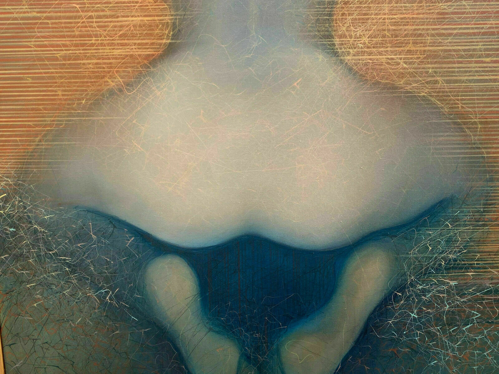 ÖLGEMÄLDE AKT EROTIK GEMÄLDE AUF LEINWAND AKT No 3 WERNER RISCHANEK (1943) – Bild 6