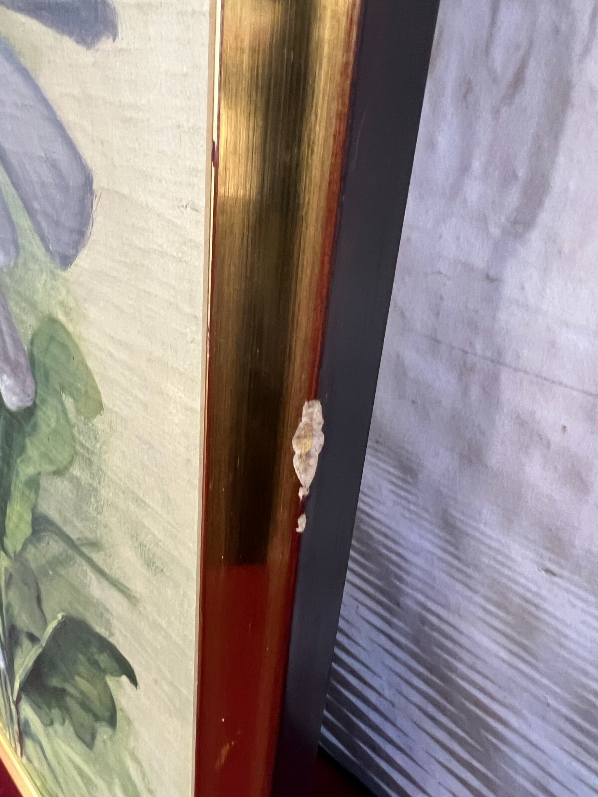 ÖLGEMÄLDE AUF LEINWAND BLUMEN STILLLEBEN 46x105cm MIT RAHMEN – Bild 9