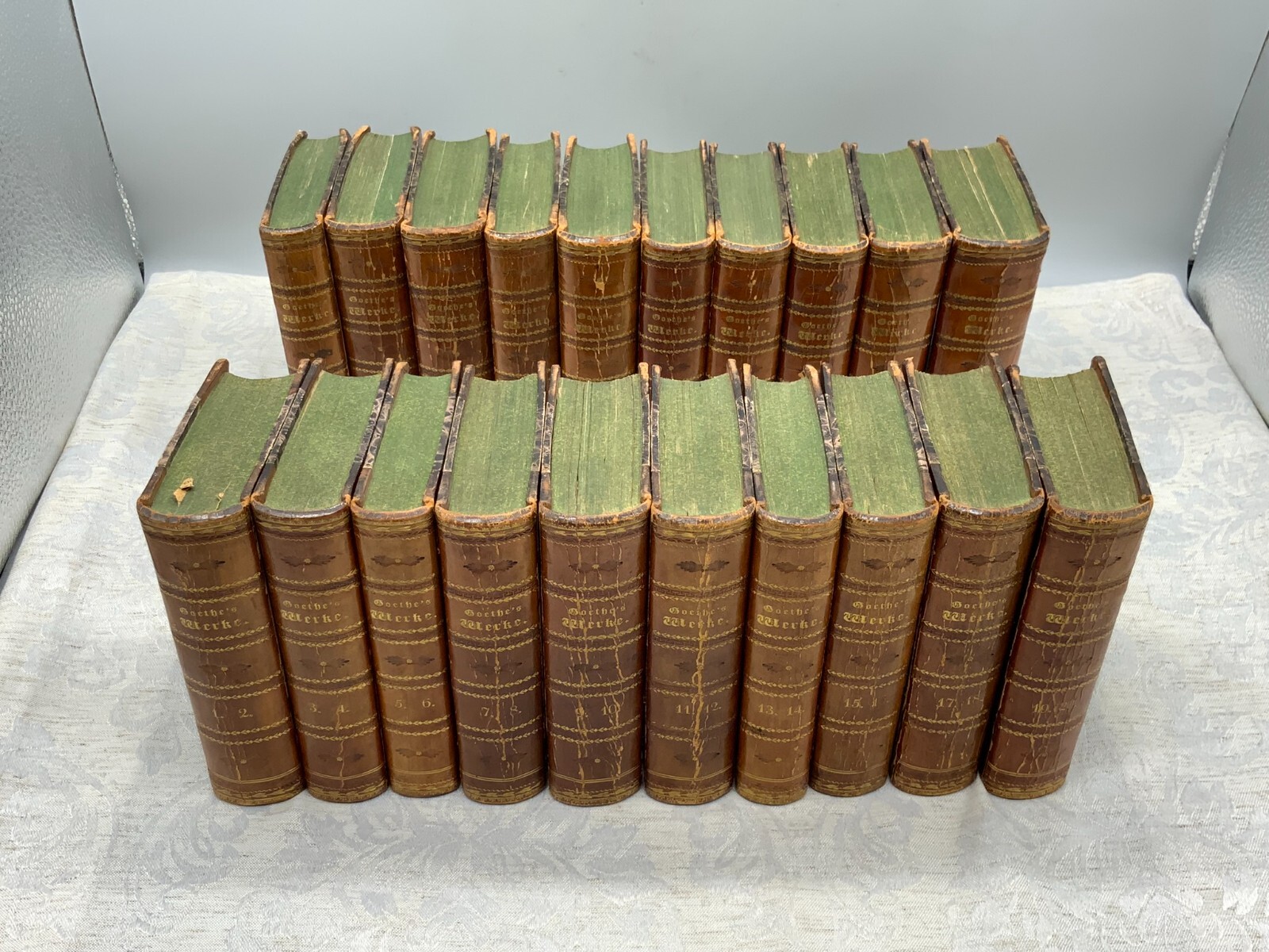 Goethes Werke Band 1-34 diverse Jahre 1827-1850