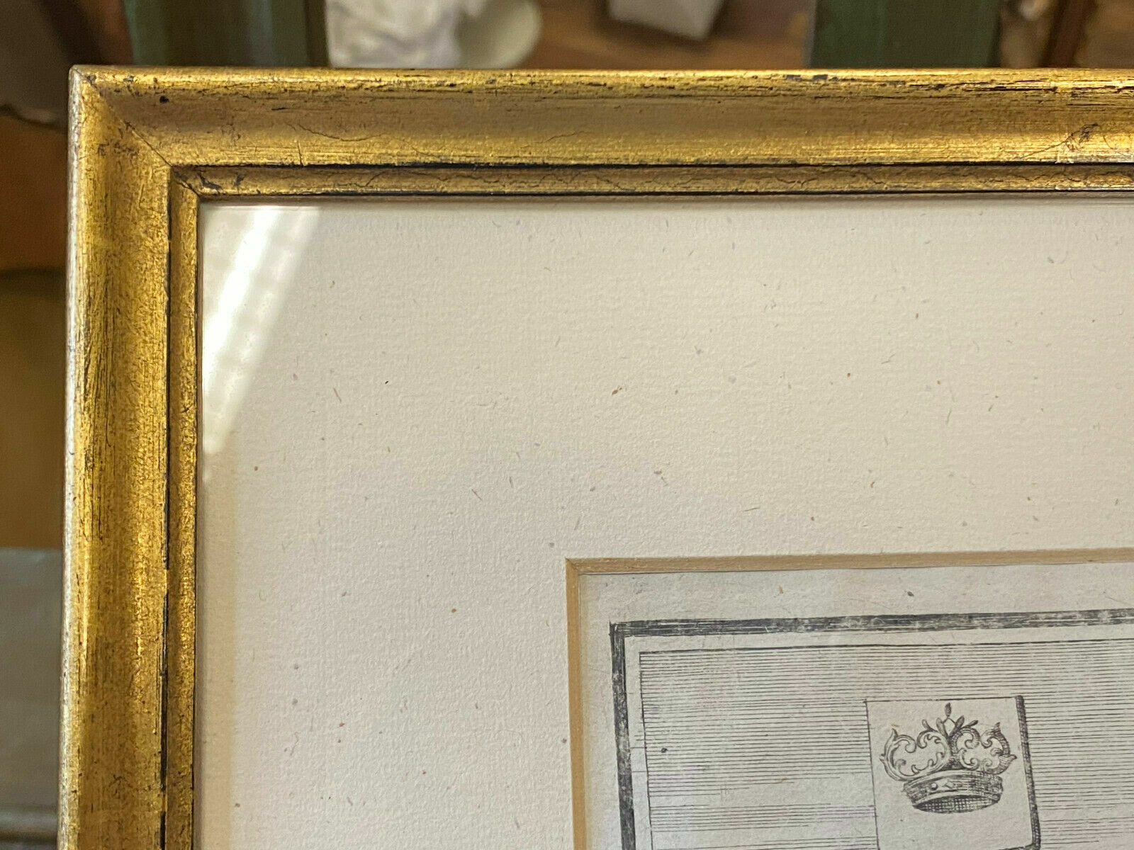 ANTIKER STICH MARKT KRAIBURG HOCHWERTIG GERAHMT SCHÖNER ZUSTAND – Bild 7