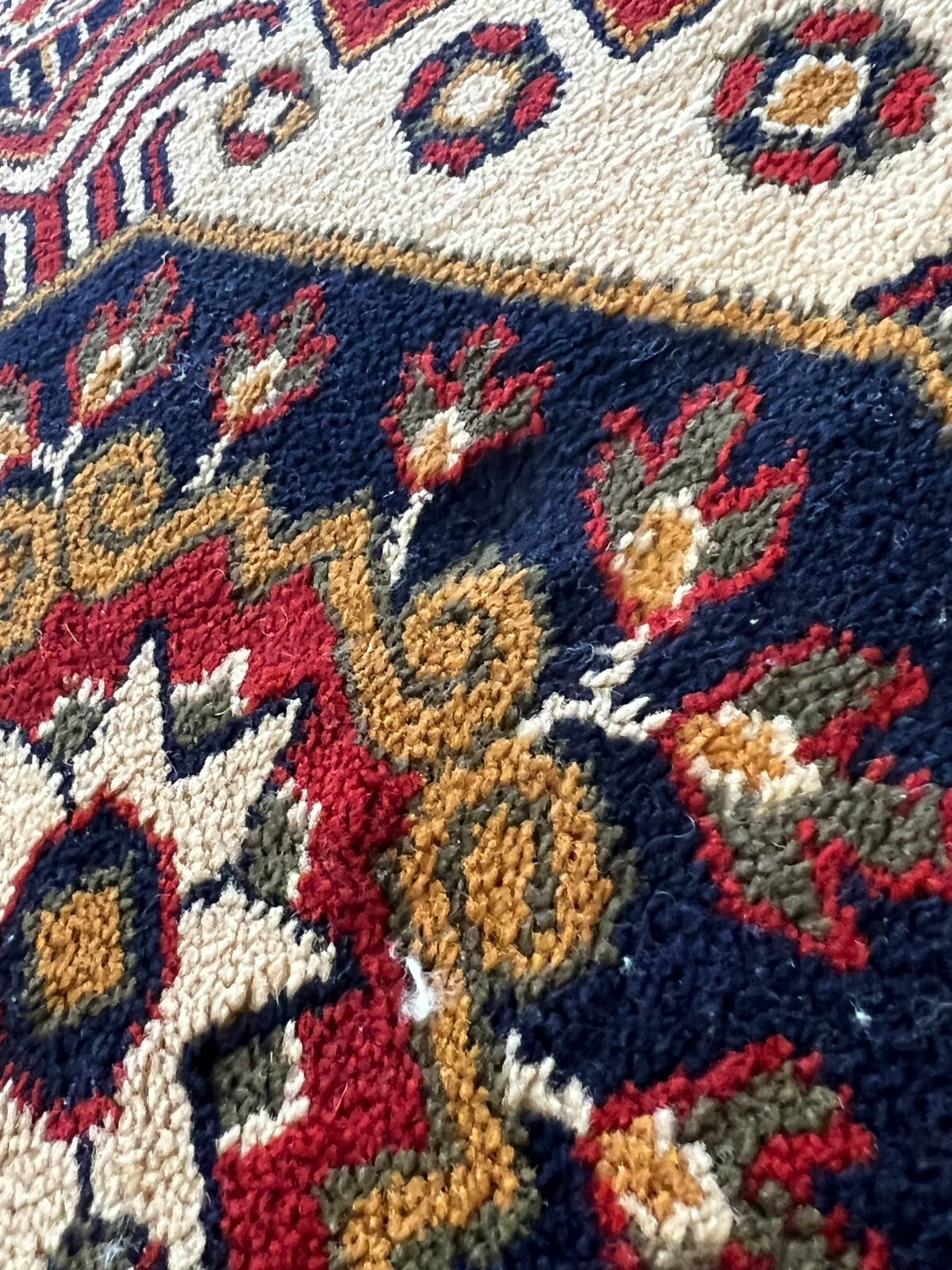 ALTER TEPPICH AUS WOLLE PERSER 390x295cm ORIENTTEPPICH – Bild 16