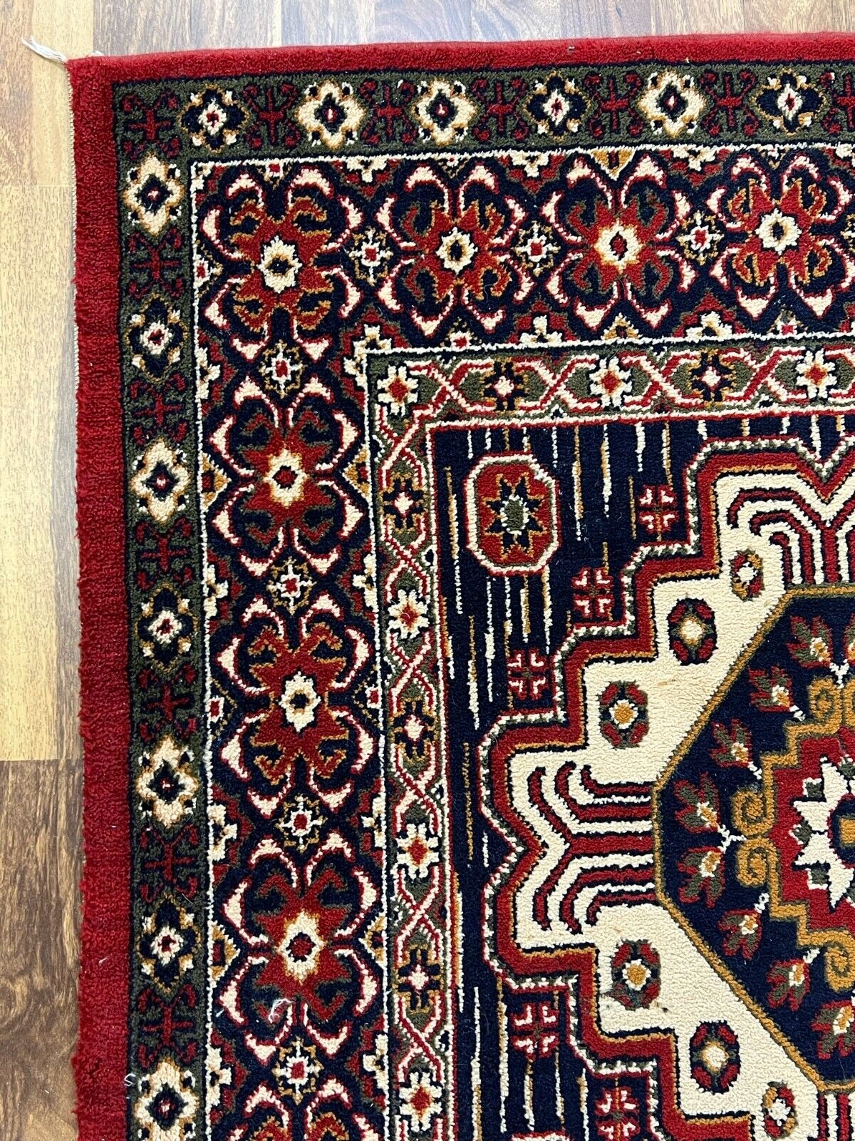 ALTER TEPPICH AUS WOLLE PERSER 390x295cm ORIENTTEPPICH – Bild 5