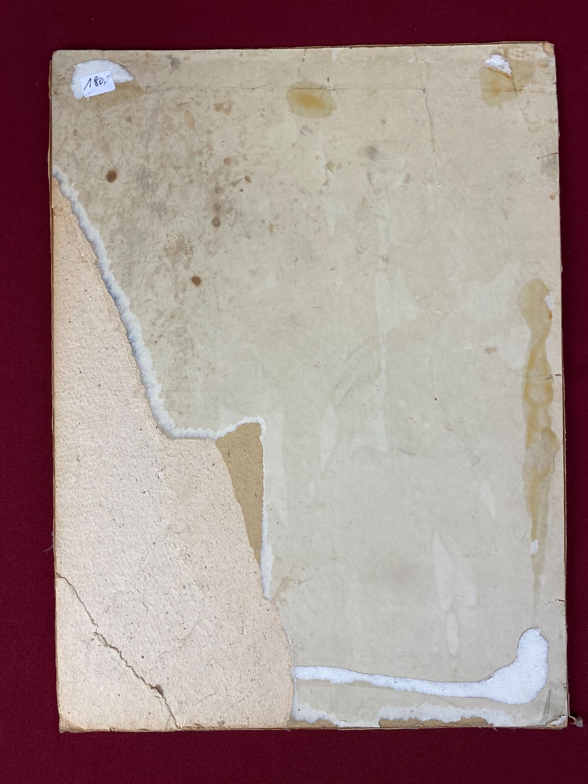 Antikes Aquarell auf Papier Blumenstillleben MAX RIEGER – Bild 12
