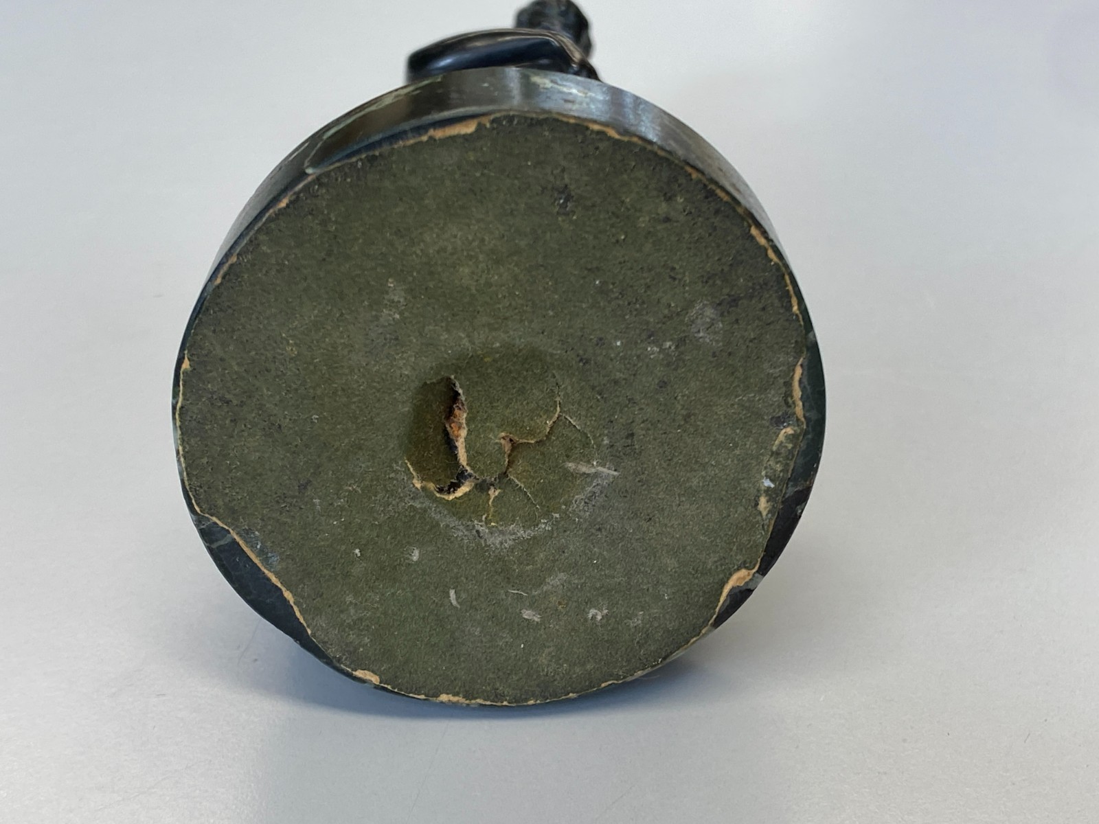 Julius Paul SCHMIDT-FELLING (1835-1920) BRONZE SKULPTUR JUNGER KÄMPFER AKT – Bild 14