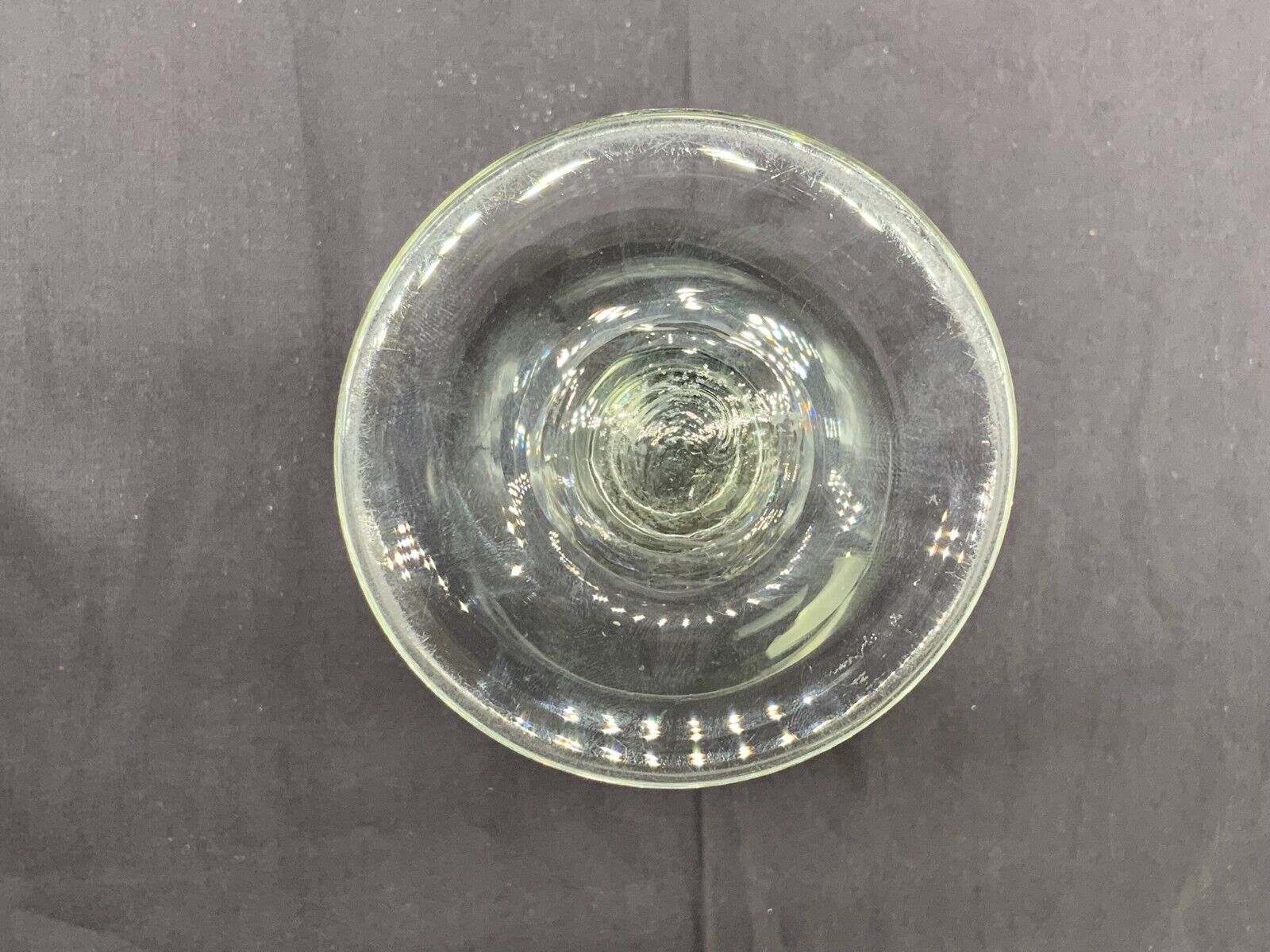 ANTIKES PRUNKGLAS GLAS VASE 20cm HOCH FEINES SCHLEIFDEKOR – Bild 8
