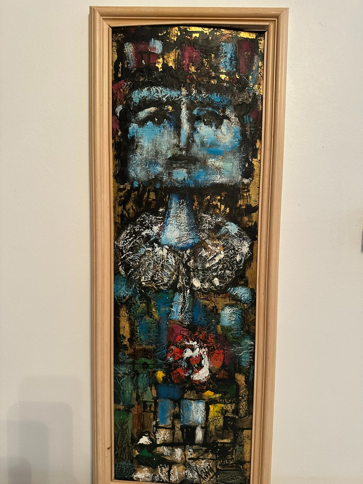 XAM Pedro QUETGLAS FERRER (1915-2001) ÖLGEMÄLDE HARLEKIN