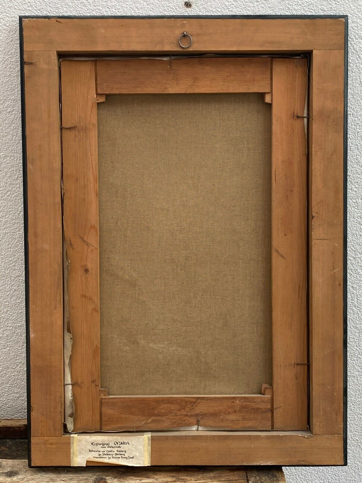 ÖLGEMÄLDE FRAU PORTRAIT EINER DAME Franz NEUHUBER (1909-1999) GEMÄLDE GERAHMT – Bild 11