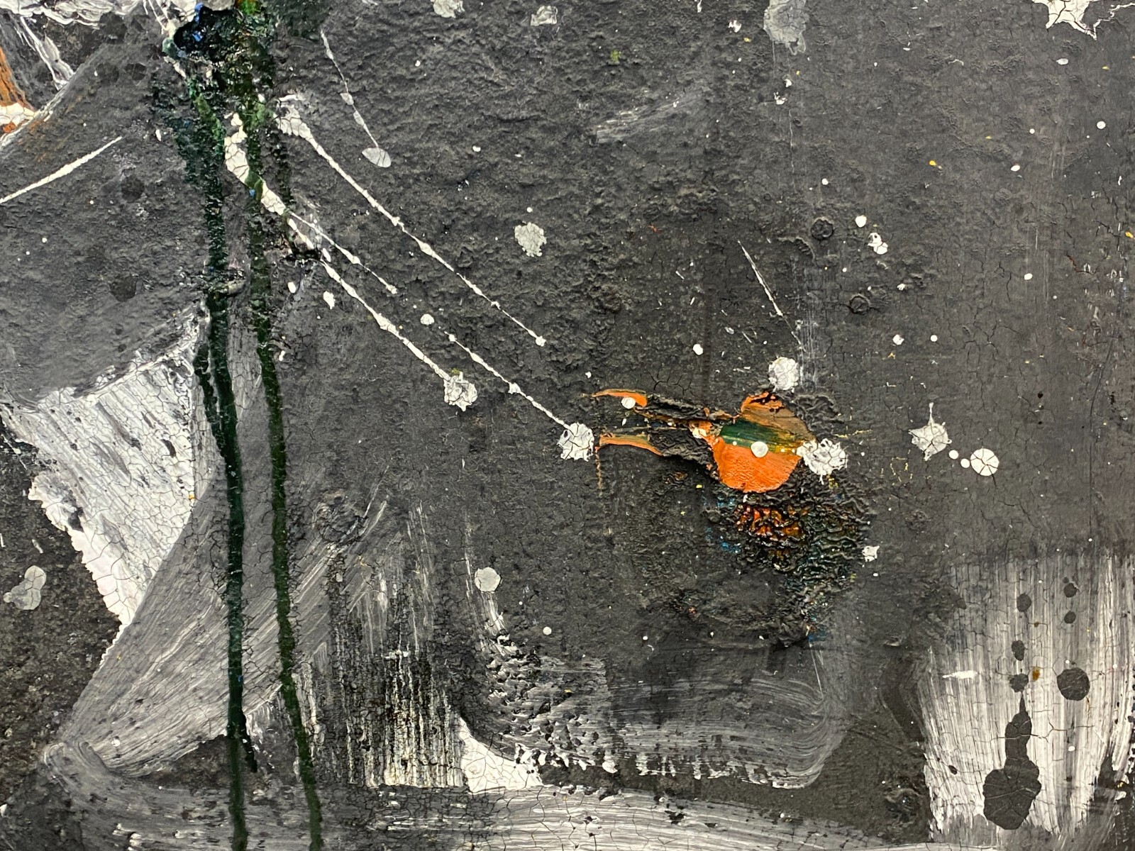 XXXL GEMÄLDE ACRYLGEMÄLDE 130x150cm ABSTRAKT WALDEMAR KUFNER – Bild 9