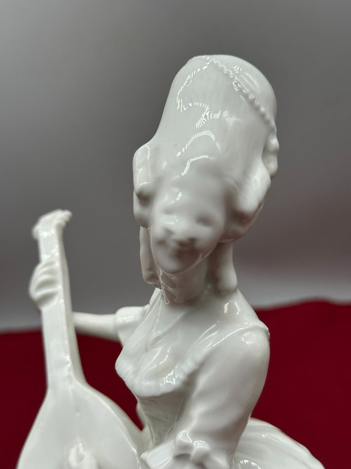 ROSENTHAL PORZELLAN FIGUR ROKOKO DAME MIT MANDOLINE – Bild 3