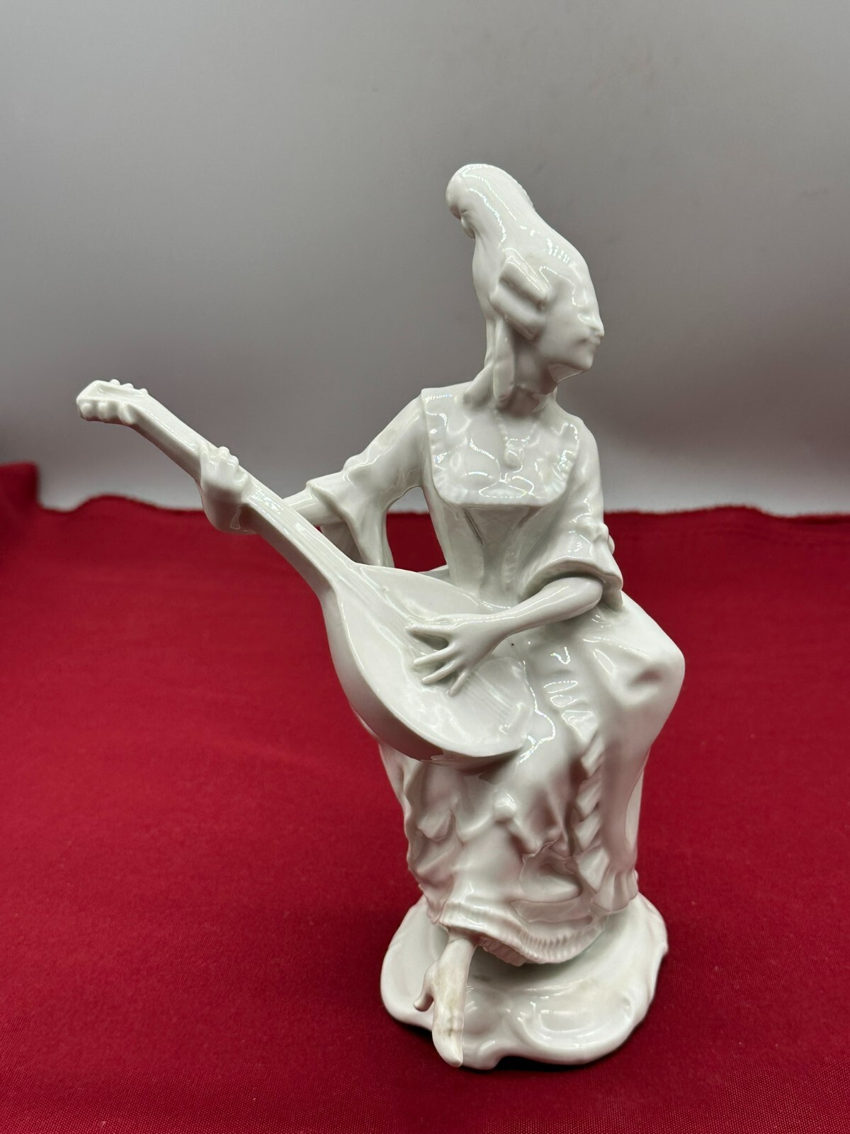 ROSENTHAL PORZELLAN FIGUR ROKOKO DAME MIT MANDOLINE – Bild 8
