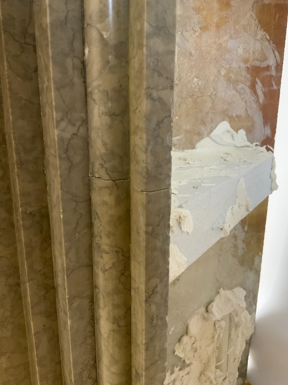 ANTIKE KAMINUMRANDUNG MARMOR KAMIN UM 1880 HISTORISMUS – Bild 13