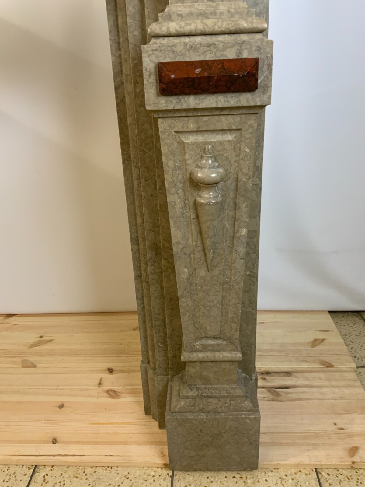 ANTIKE KAMINUMRANDUNG MARMOR KAMIN UM 1880 HISTORISMUS – Bild 7