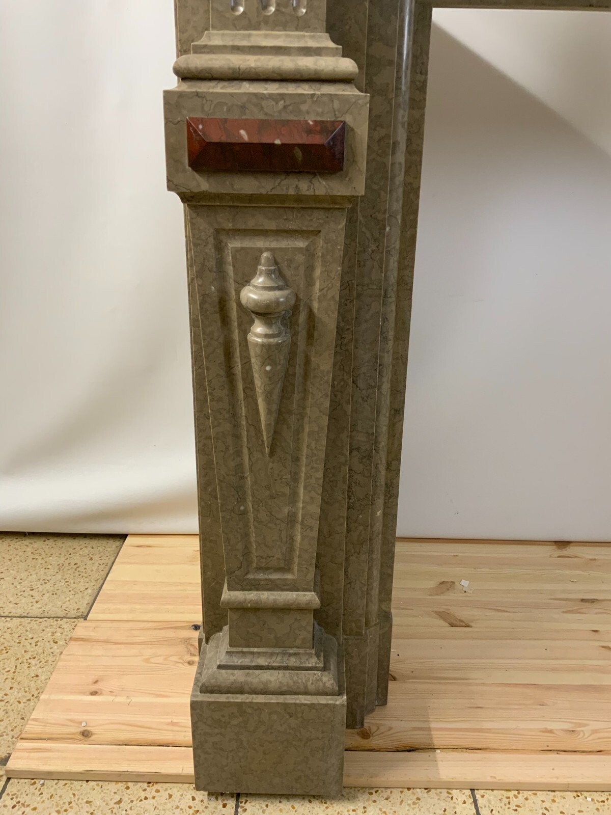 ANTIKE KAMINUMRANDUNG MARMOR KAMIN UM 1880 HISTORISMUS – Bild 10