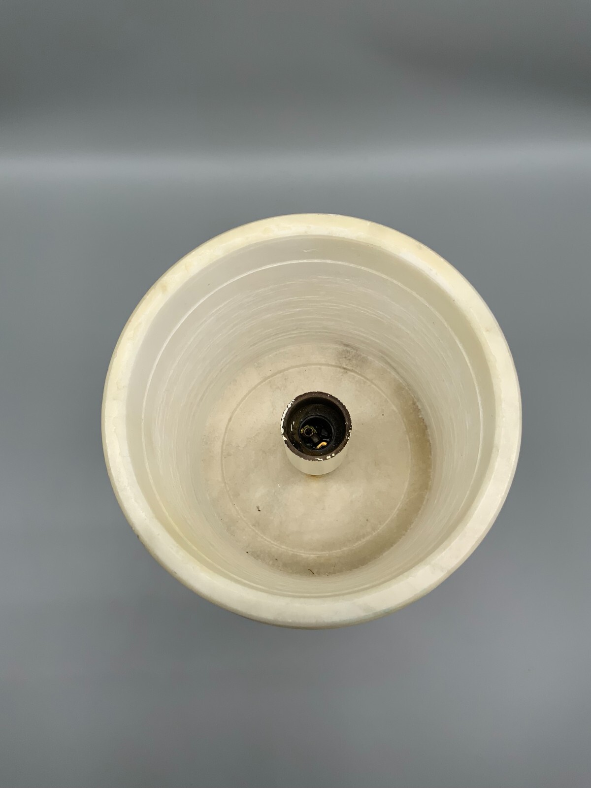 TISCHLAMPE TISCHLEUCHTE LAMPE ALABASTER MASSIV ITALIEN 20 TES JHDT 27cm HOCH – Bild 6