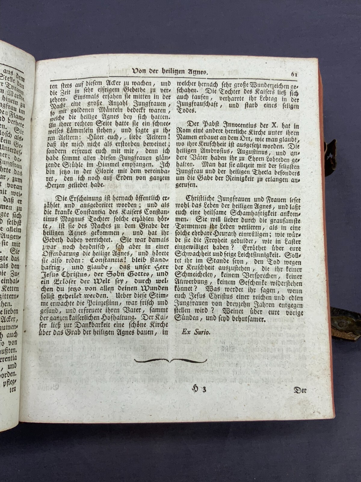 ANTIKES BUCH 19 TES JHDT TAFEL DER BEWEGLICHEN FESTEN – Bild 9