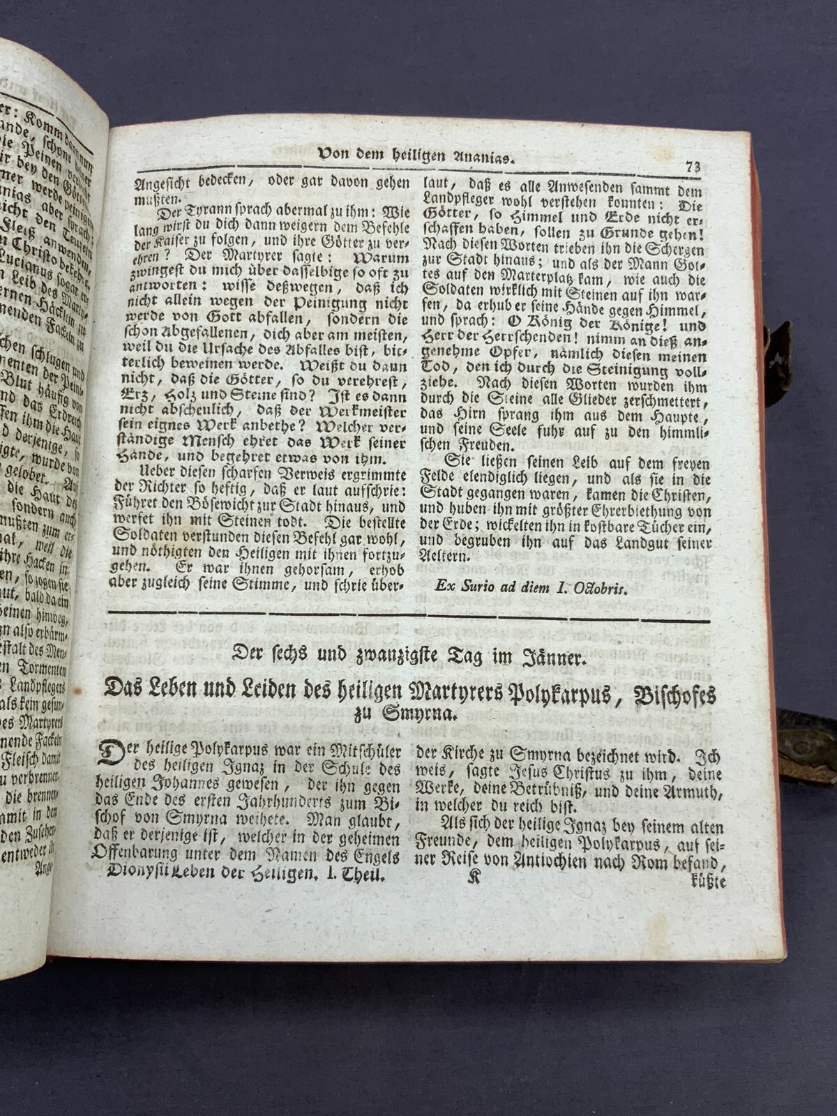 ANTIKES BUCH 19 TES JHDT TAFEL DER BEWEGLICHEN FESTEN – Bild 10