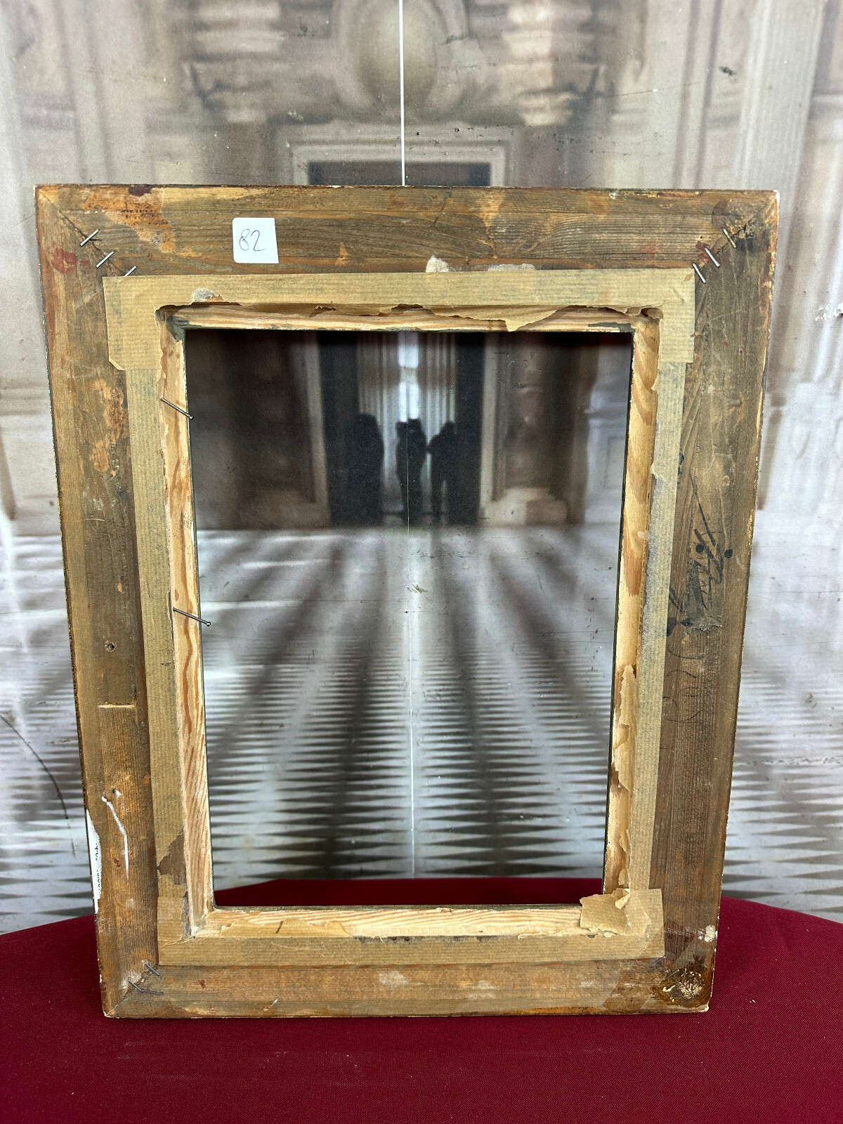 ALTER PRUNKRAHMEN BILDERRAHMEN RAHMEN 33x43cm – Bild 13