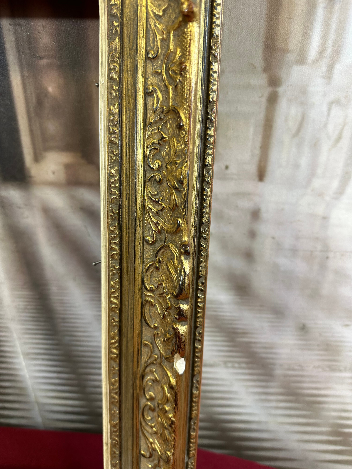 ALTER PRUNKRAHMEN BILDERRAHMEN RAHMEN 33x43cm – Bild 6
