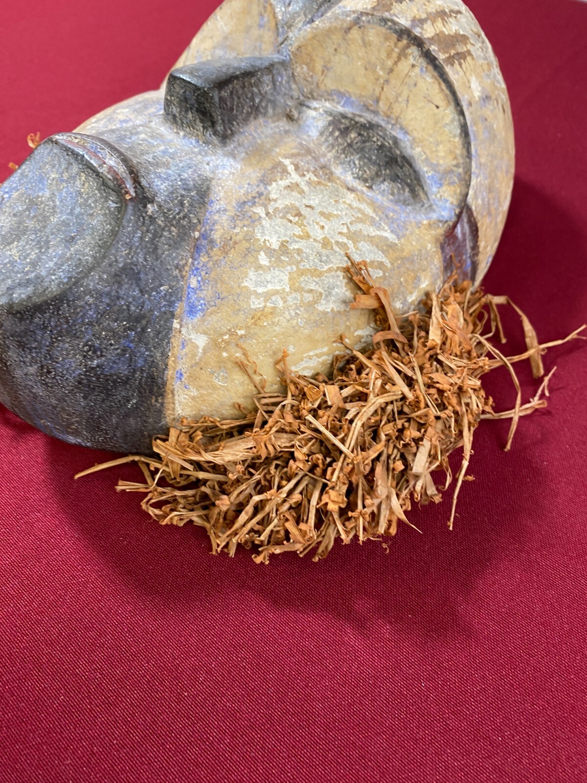 AFRIKANISCHE WANDMASKE MASKE HOLZ MASSIV HANDGESCHNITZT TOLLE PATINA – Bild 8