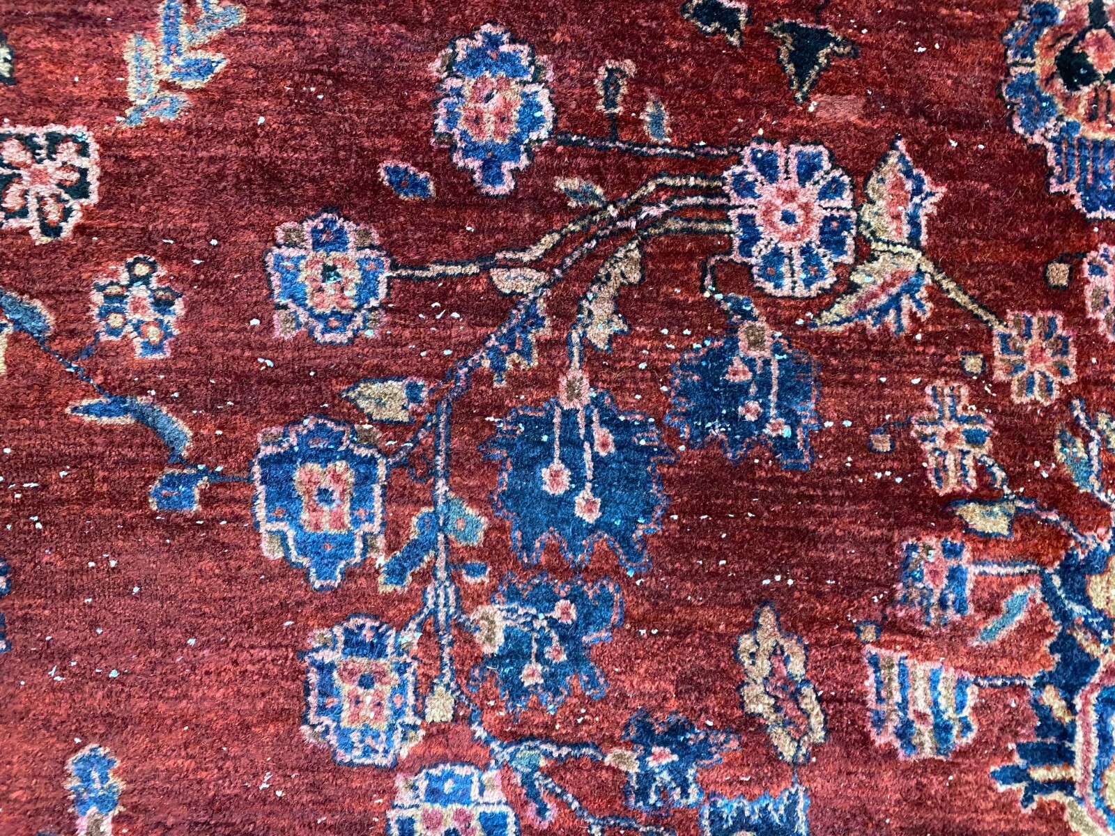 ALTER TEPPICH AUS WOLLE HANDGEKNÜPFT PERSER 350x260cm ORIENTTEPPICH – Bild 16