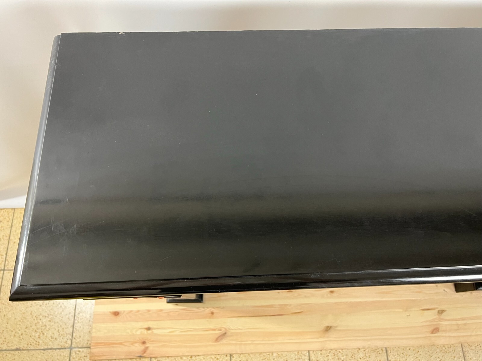 ANTIKE KAMINUMRANDUNG MARMOR KAMIN UM 1920 ART DECO SCHWARZ ZWEIFARBIG – Bild 11