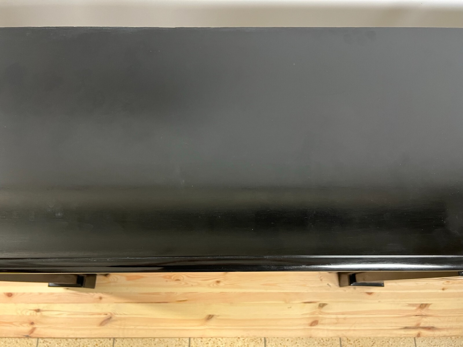 ANTIKE KAMINUMRANDUNG MARMOR KAMIN UM 1920 ART DECO SCHWARZ ZWEIFARBIG – Bild 12