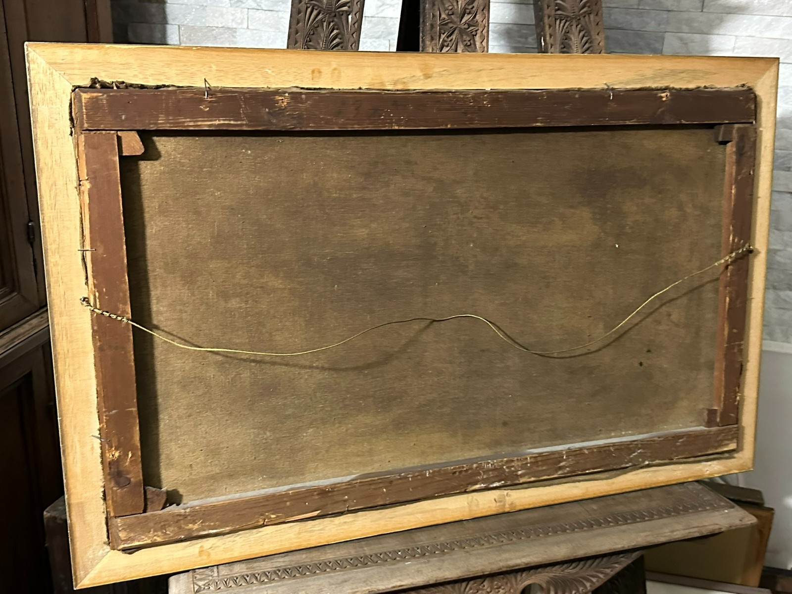 Philipp GRAF (1874-1947) ÖLGEMÄLDE LANDSCHAFT VOR GEBIRGE – Bild 10