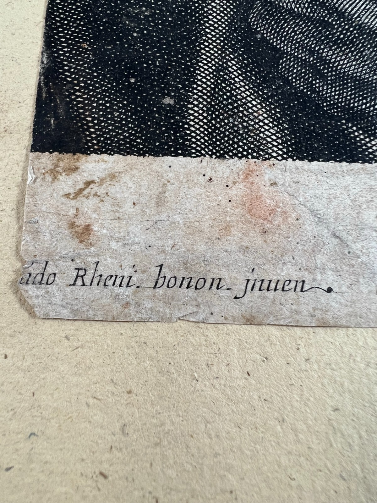 Antiker Stich auf Papier Heiliger Hieronimus Jean COUVAY (1605/22-1663) – Bild 8
