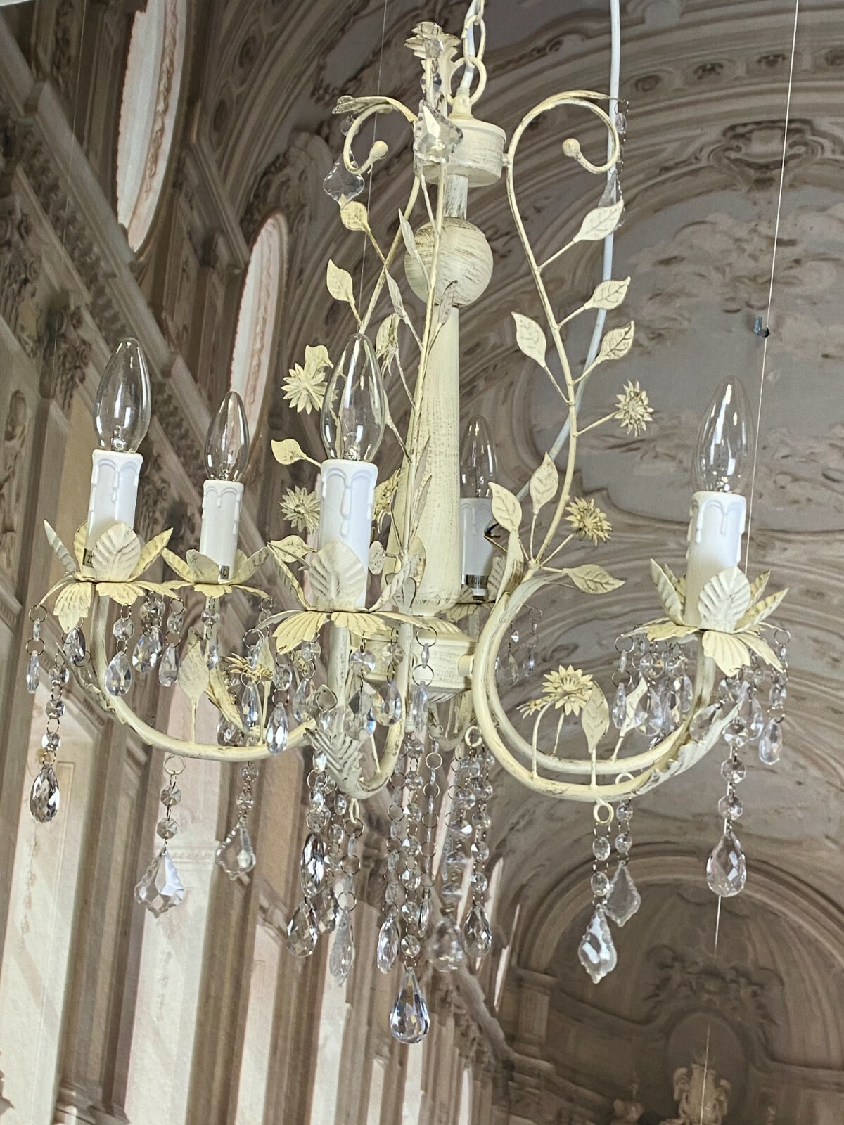 DECKENLAMPE DECKENLEUCHTE LAMPE NACH ANTIKEM VORBILD GESAMTHÖHE 83cm – Bild 7