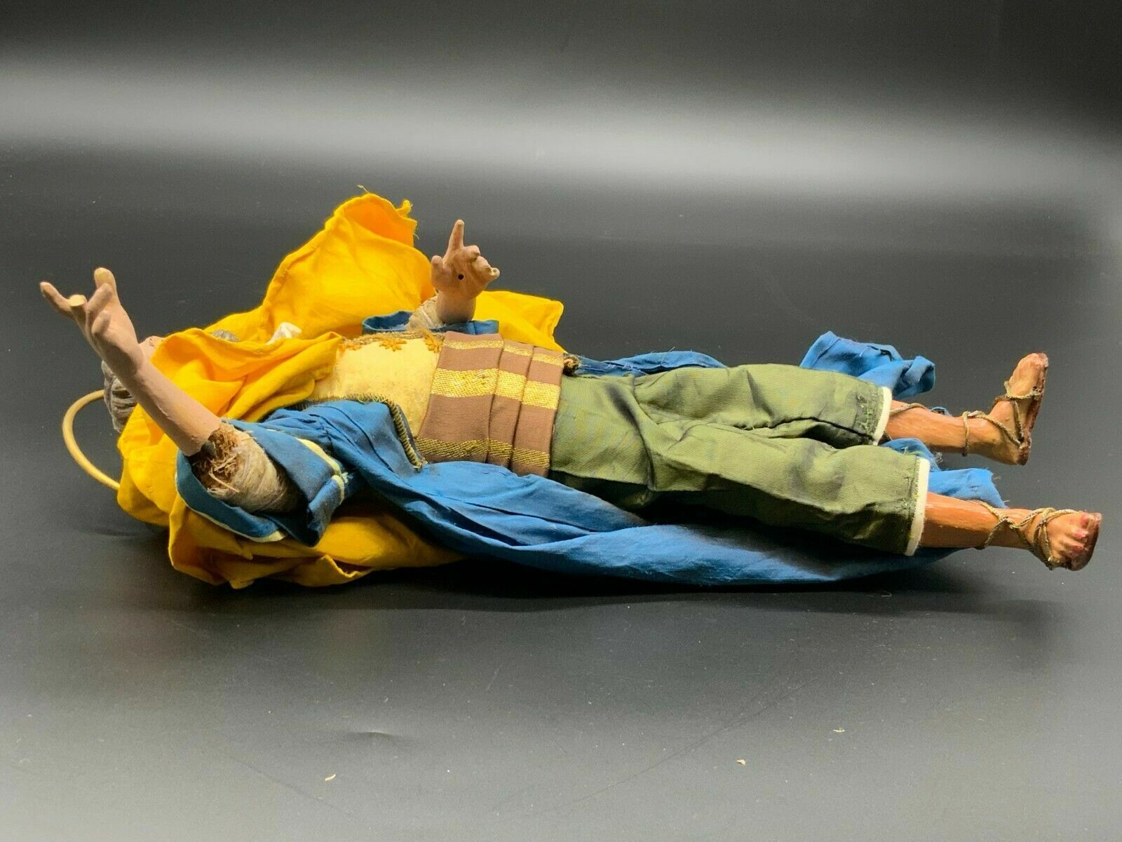 NEAPOLITANISCHE KRIPPENFIGUR HEILIGER JOSEF 32cm – Bild 10