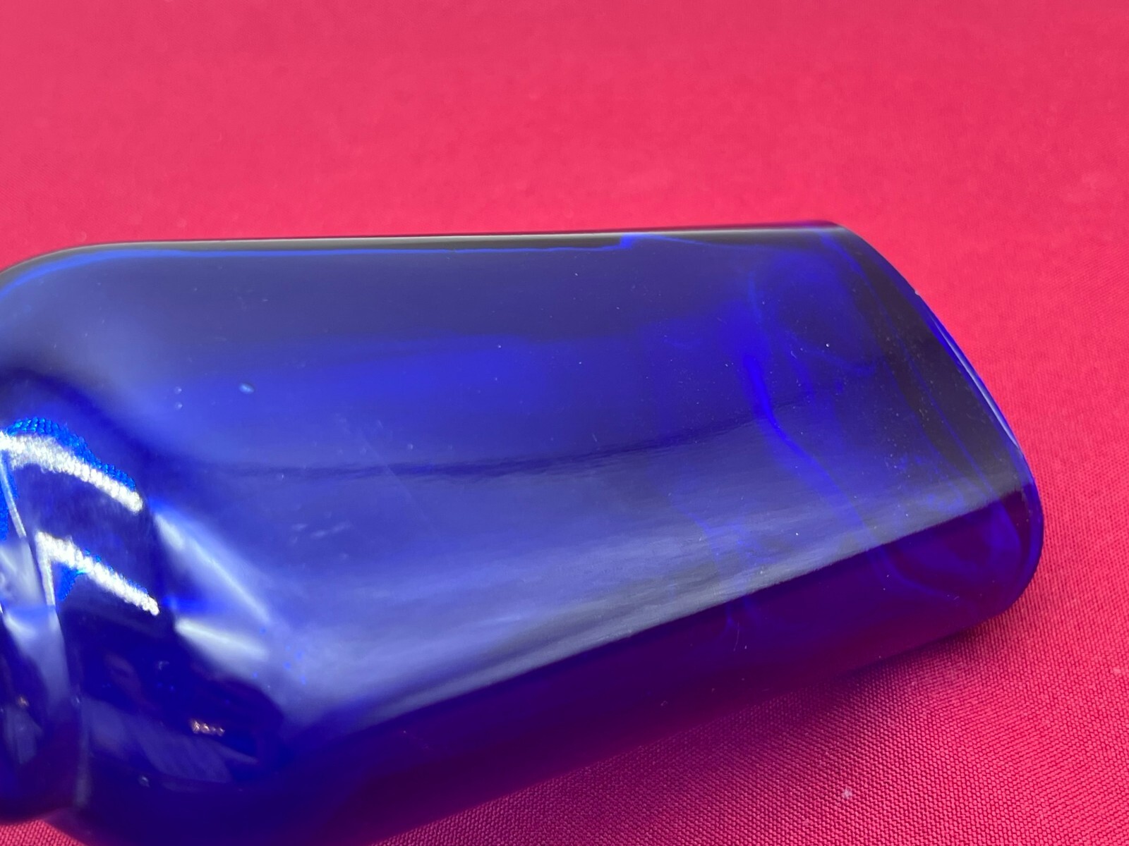 ANTIKE APOTHEKERFLASCHE AUS GLAS MIT KUPFER MONTUR – Bild 14