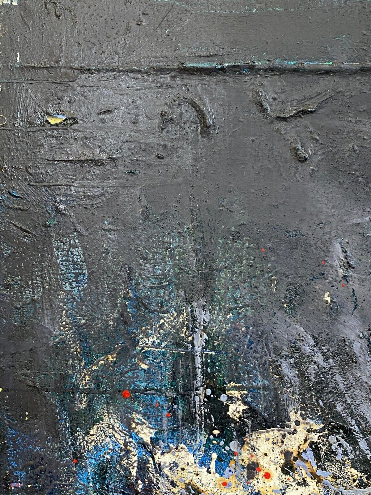 XXXL GEMÄLDE ACRYLGEMÄLDE 120x150cm ABSTRAKT WALDEMAR KUFNER – Bild 6