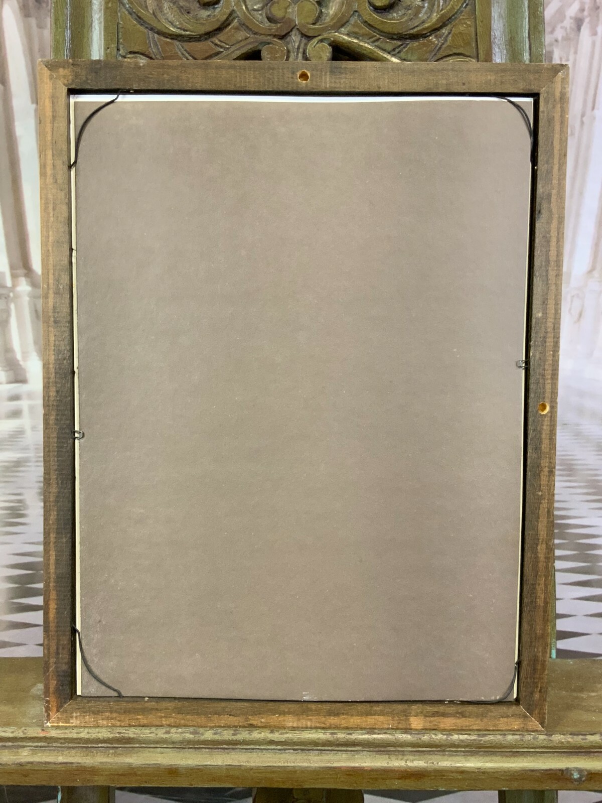 ÖLGEMÄLDE TOSKANA LANDSCHAFT GEMÄLDE SIGNIERT GERAHMT – Bild 12