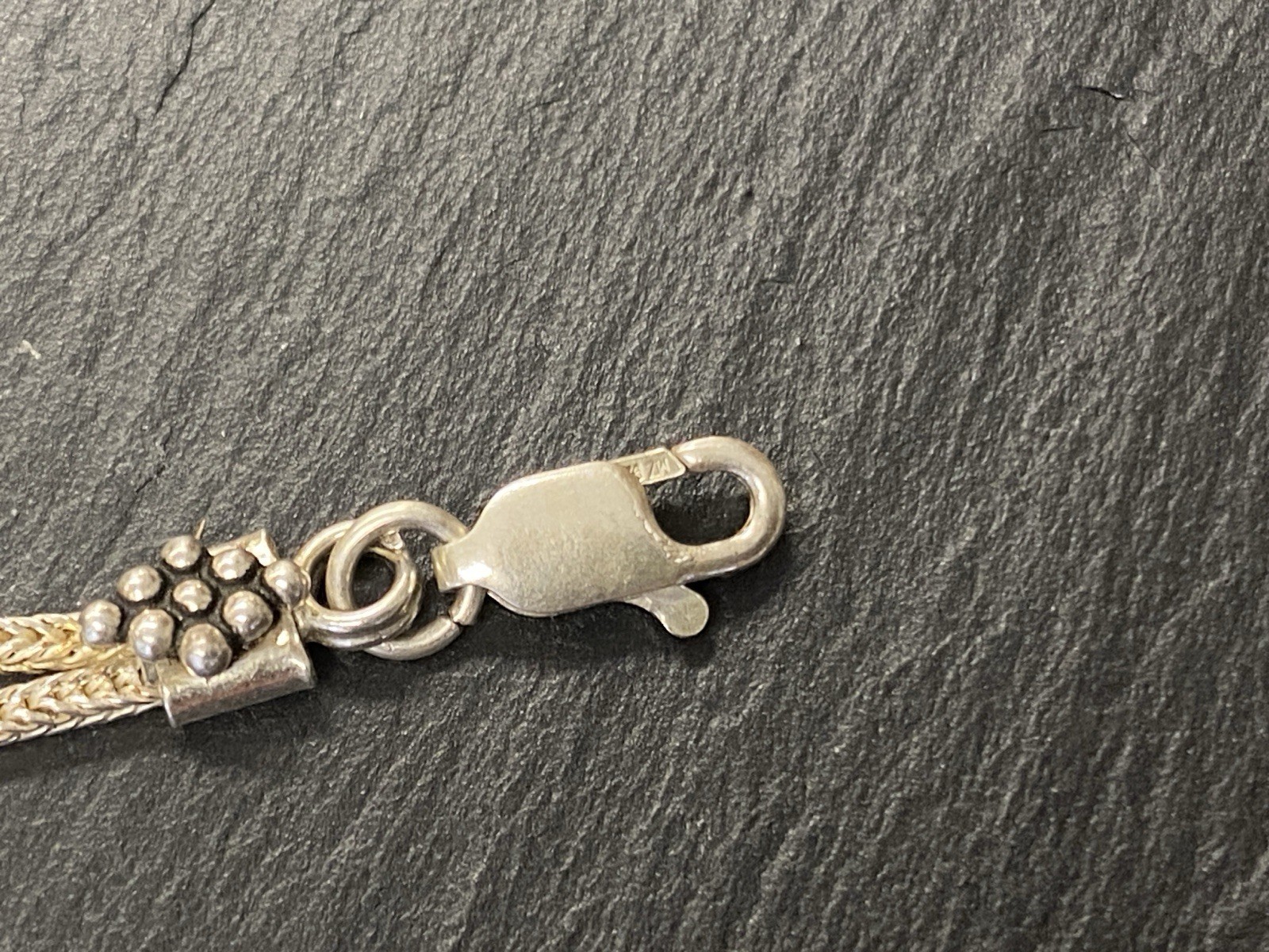 ARMBAND ONYX 925 STERLING SILBER FILIGRANES DEKOR – Bild 17