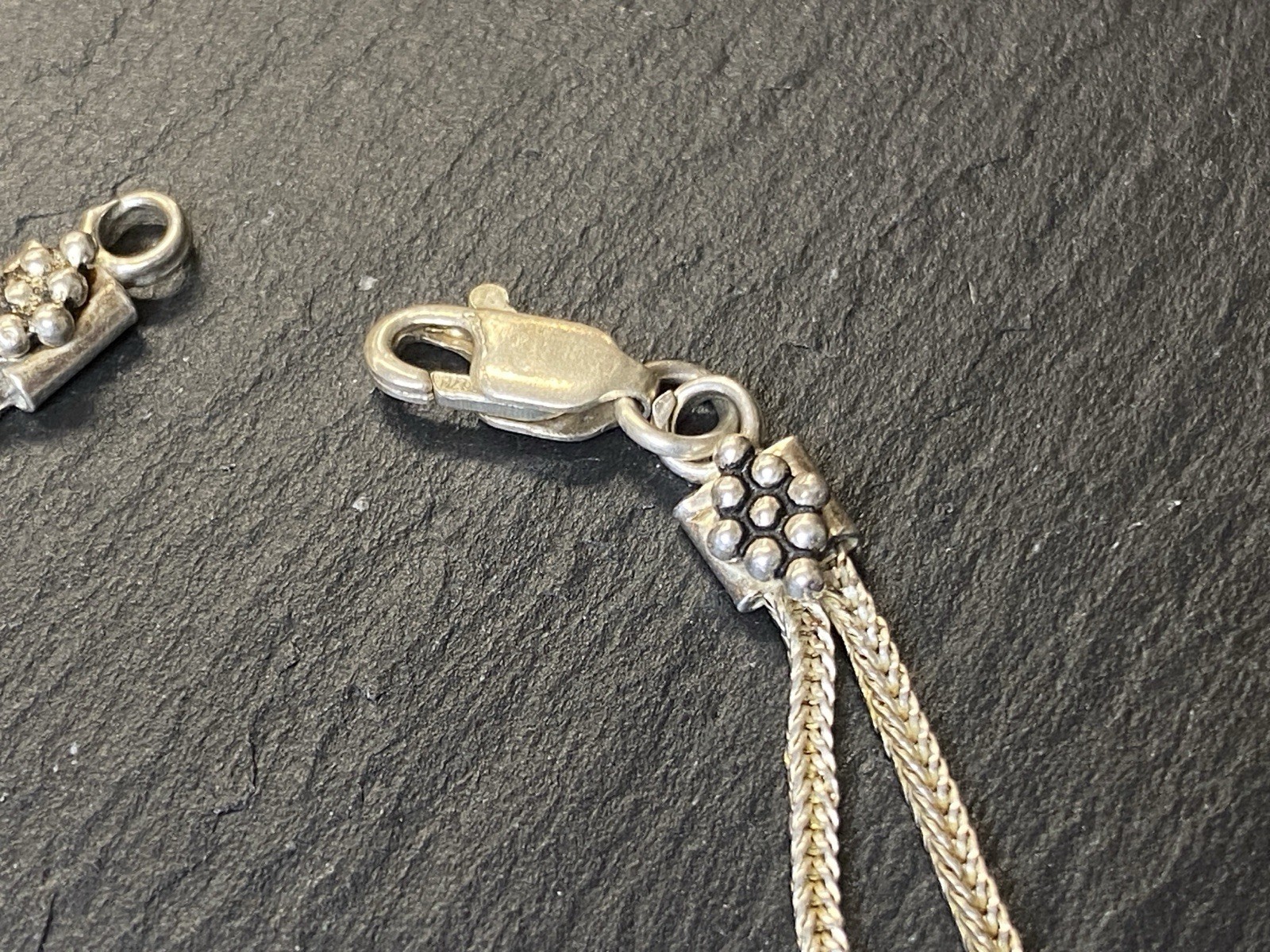 ARMBAND ONYX 925 STERLING SILBER FILIGRANES DEKOR – Bild 6