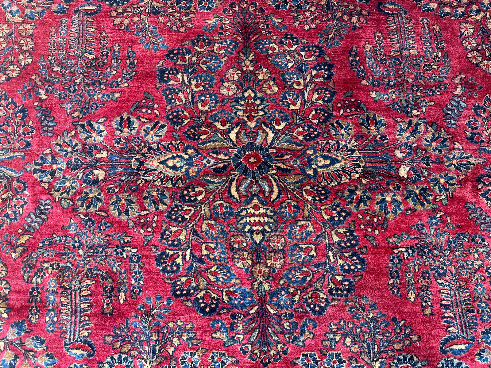 ANTIKER PERSER SARUK ORIENTTEPPICH AUS WOLLE TEPPICH 350x269cm – Bild 12