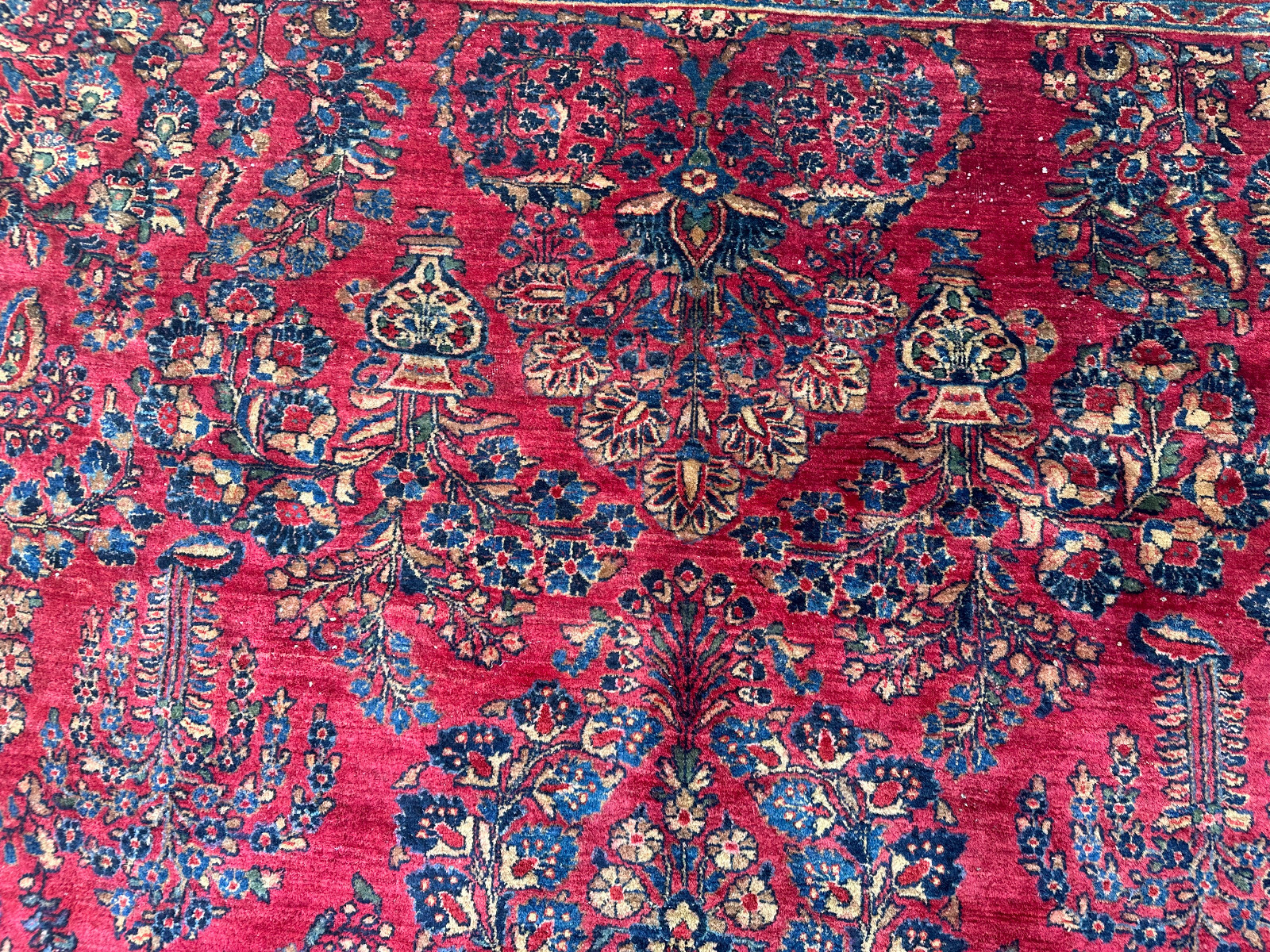 ANTIKER PERSER SARUK ORIENTTEPPICH AUS WOLLE TEPPICH 350x269cm – Bild 15