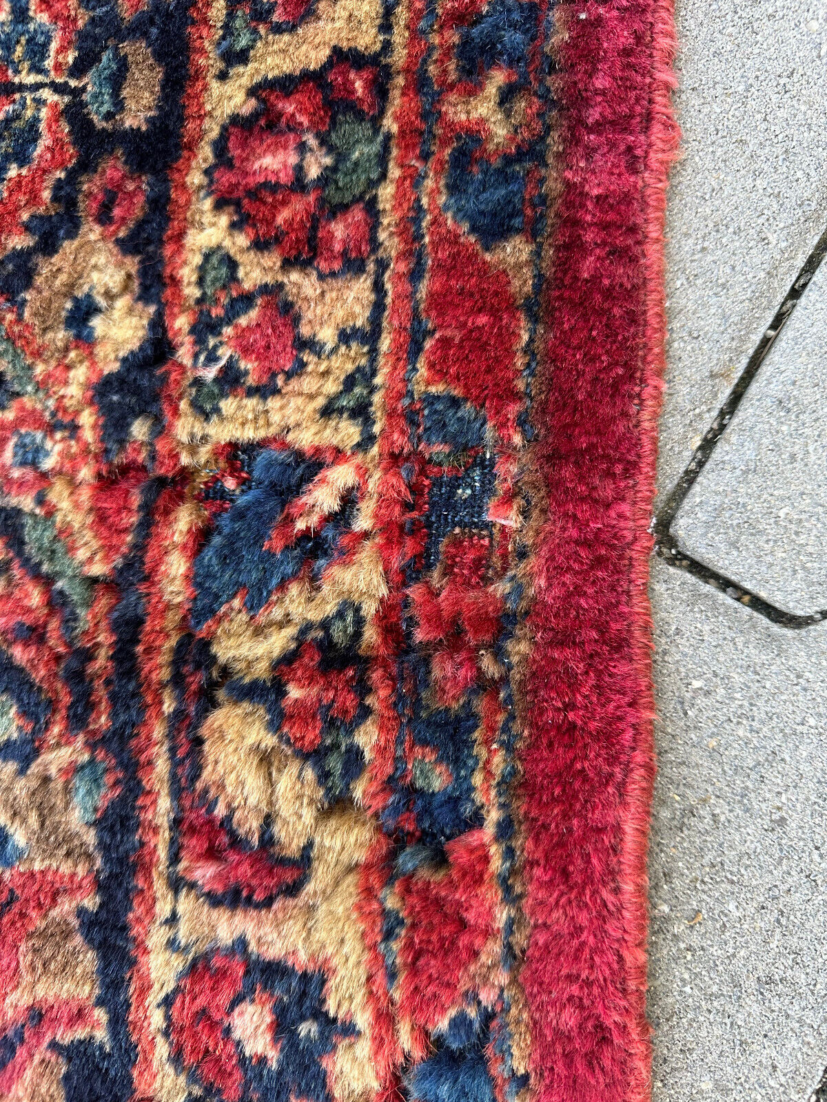 ANTIKER PERSER SARUK ORIENTTEPPICH AUS WOLLE TEPPICH 350x269cm – Bild 21