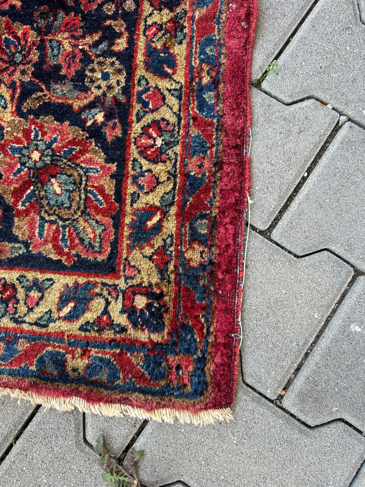 ANTIKER PERSER SARUK ORIENTTEPPICH AUS WOLLE TEPPICH 350x269cm – Bild 7