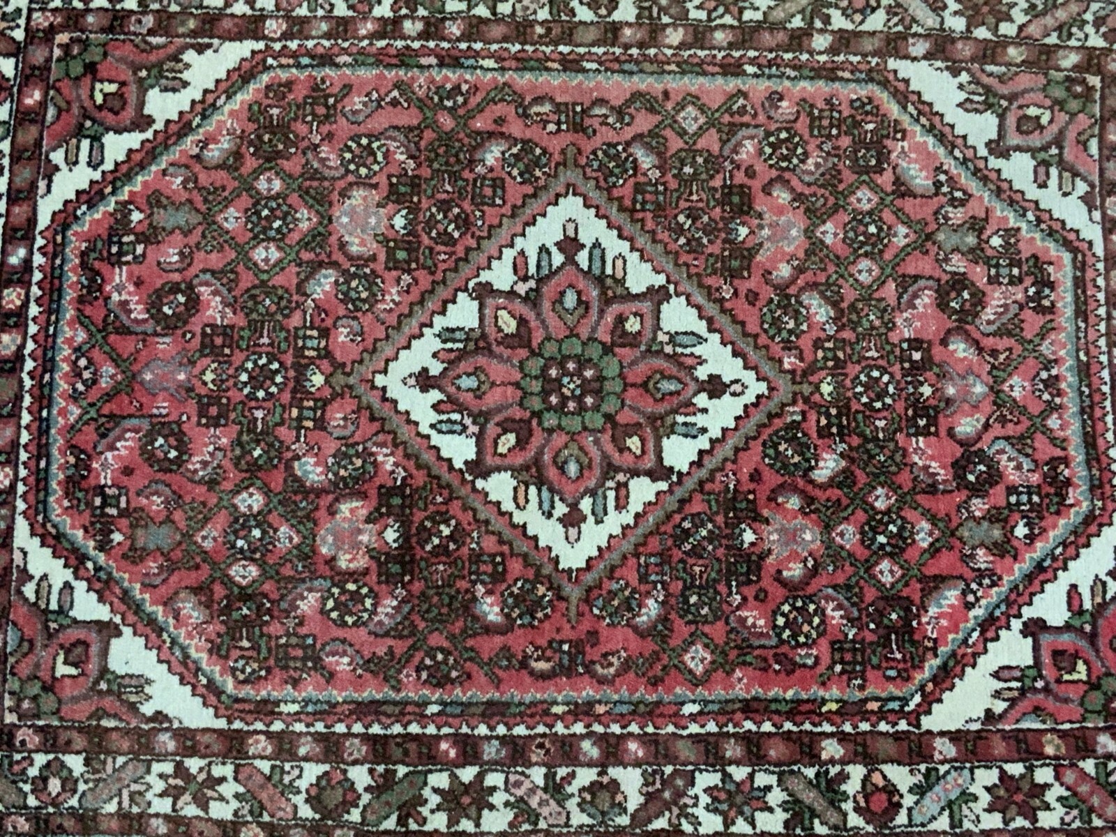 ORIENTTEPPICH HANDGEKNÜPFT TEPPICH AUS WOLLE 164x109cm FLORALES DESIGN – Bild 3