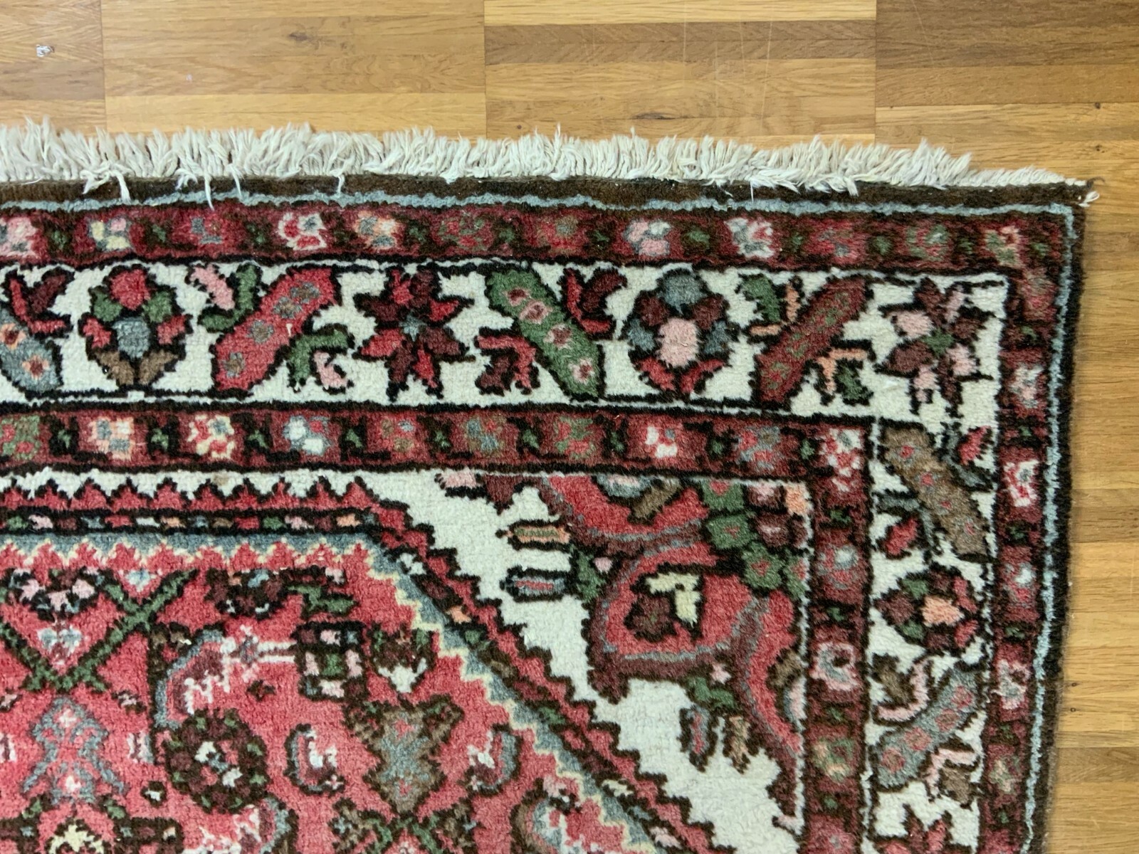 ORIENTTEPPICH HANDGEKNÜPFT TEPPICH AUS WOLLE 164x109cm FLORALES DESIGN – Bild 5