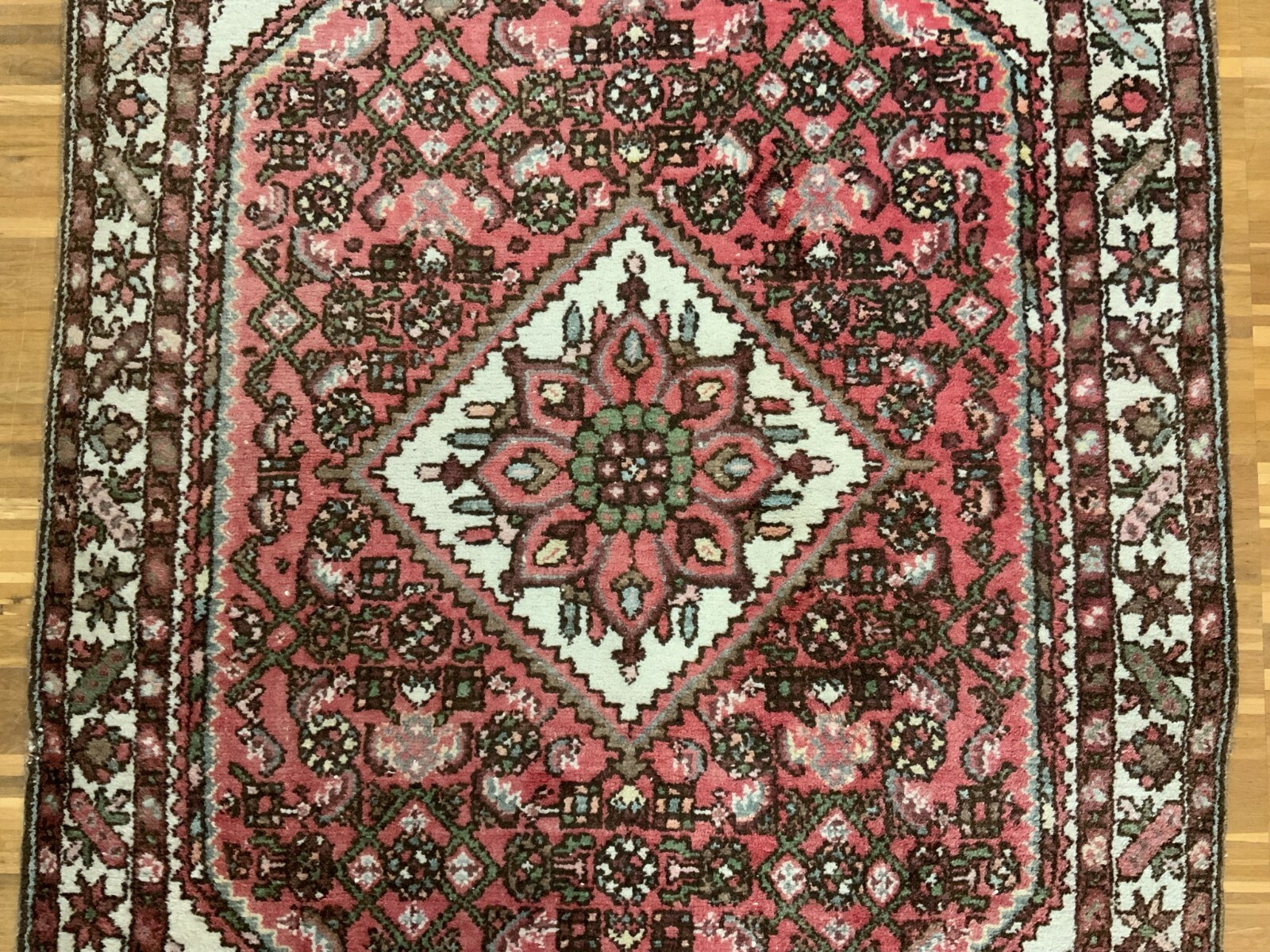 ORIENTTEPPICH HANDGEKNÜPFT TEPPICH AUS WOLLE 164x109cm FLORALES DESIGN – Bild 9
