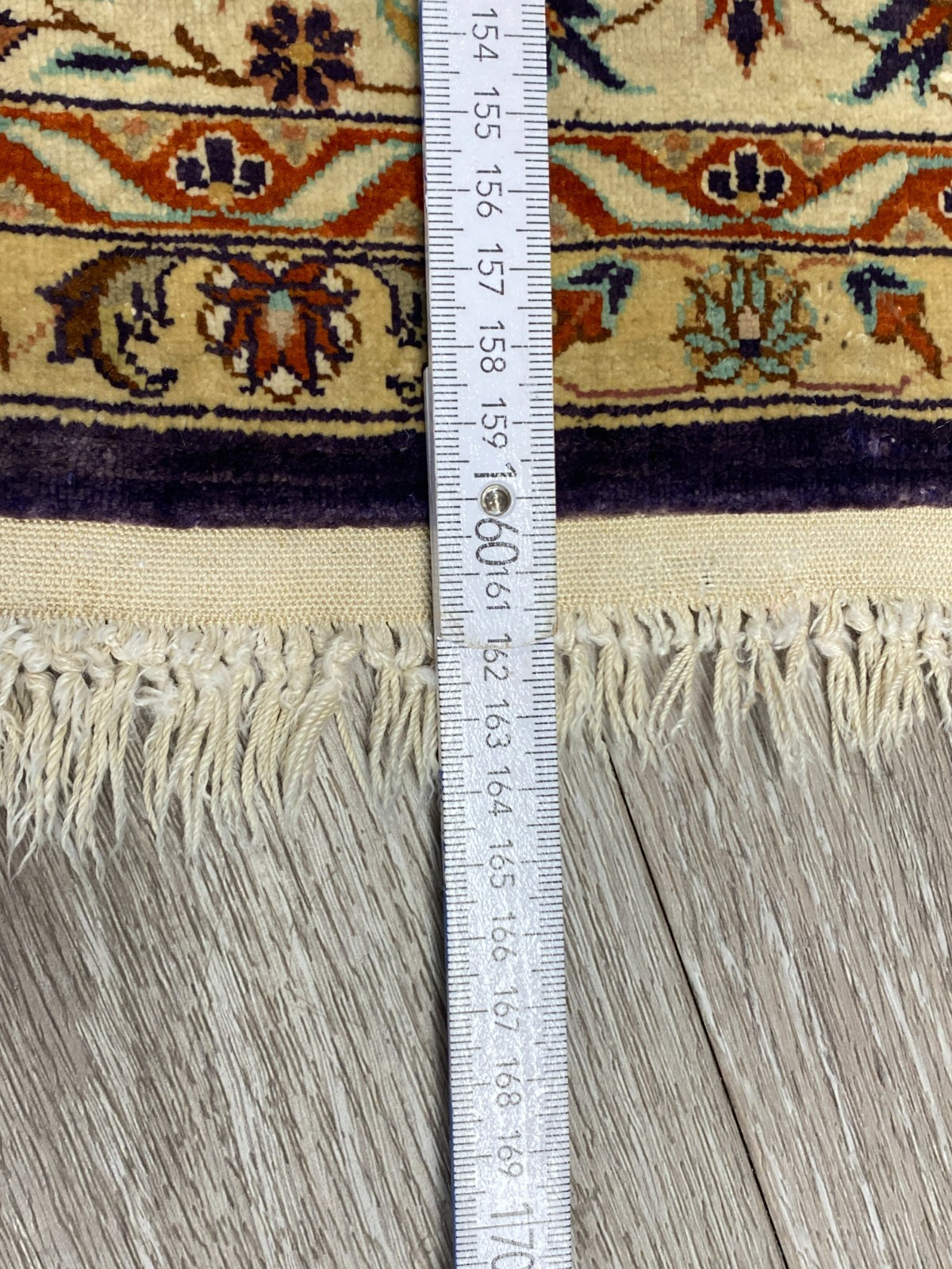 ISFAHAN TEPPICH SEIDETEPPICH SEIDE 1.000.000 KNOTEN 163x93cm ORIENTTEPPICH – Bild 22