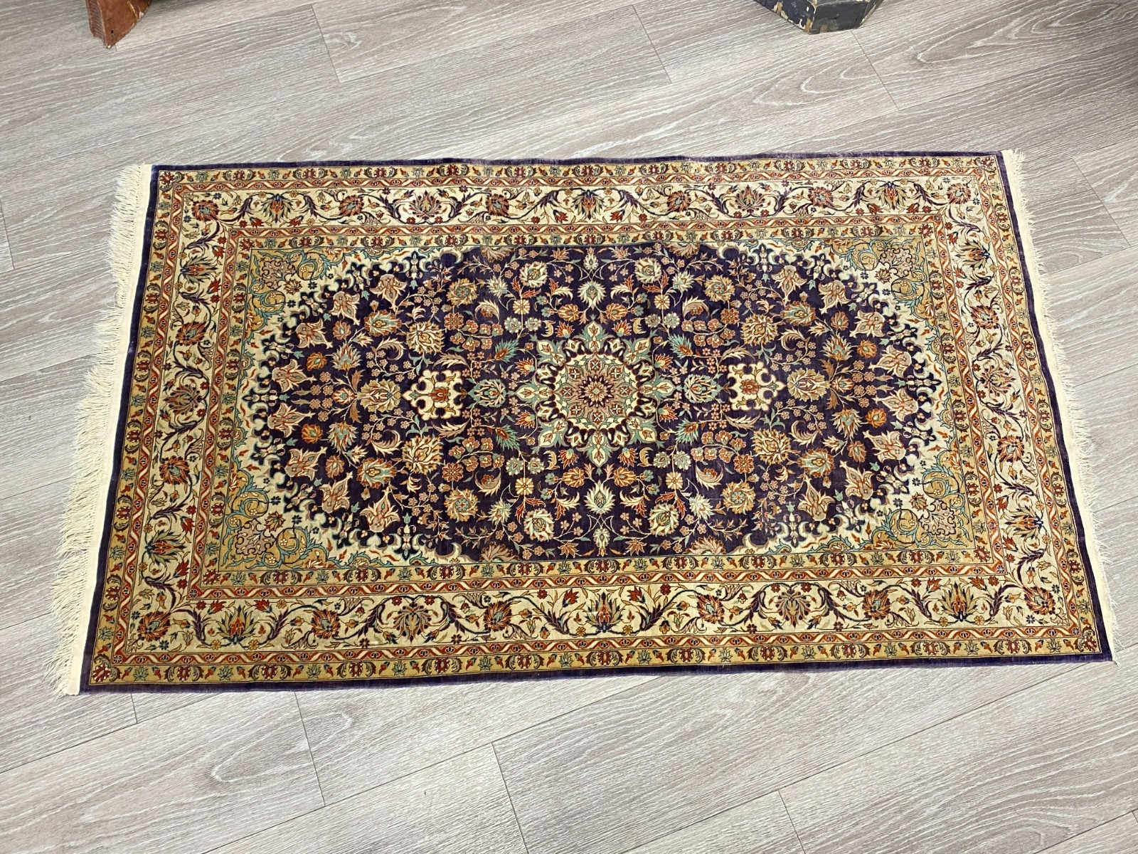 ISFAHAN TEPPICH SEIDETEPPICH SEIDE 1.000.000 KNOTEN 163x93cm ORIENTTEPPICH