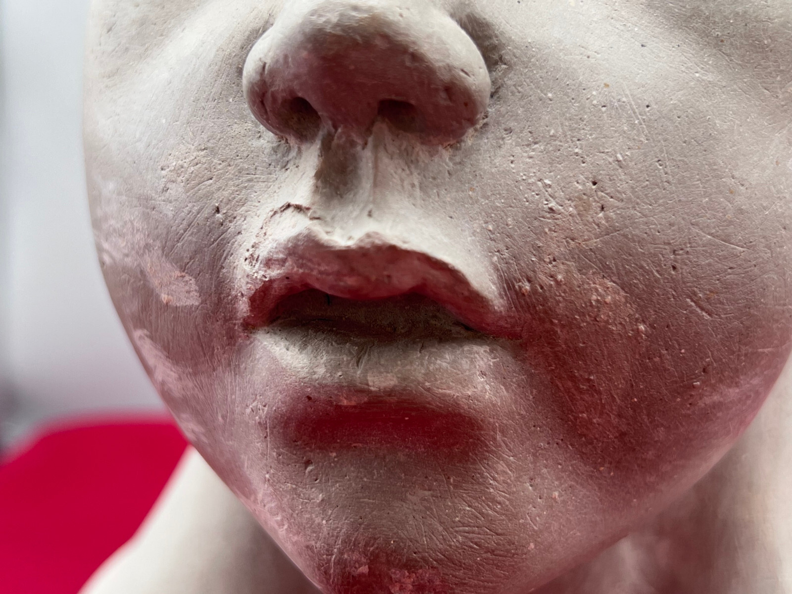 KERAMIK BÜSTE HANDGEARBEITET KOPF EINES KINDES – Bild 11