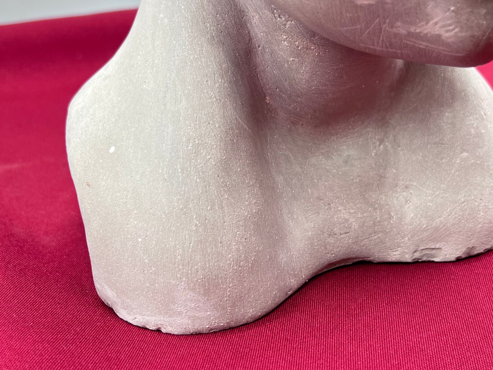 KERAMIK BÜSTE HANDGEARBEITET KOPF EINES KINDES – Bild 9